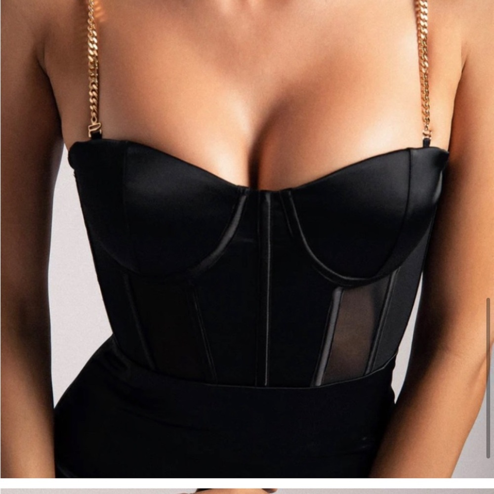 Meshki Talisa bustier chain strap dress - Picture 9 of 10